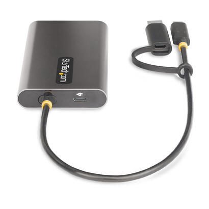 startech-adaptador-usb-c-a-hdmi-doble-usb-tipo-c-a-2-monitores-hdmi-4k-60hz-pd-de-100w-30cm