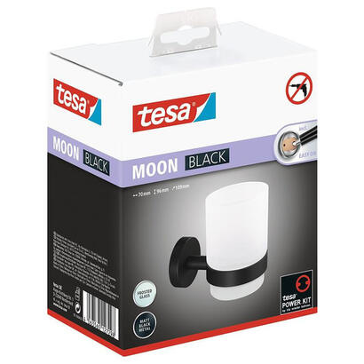 tesa-moon-grey-soporte-gris-con-vaso-de-cristal-autoadhesivo-metal-con-recubrimiento-en-polvo