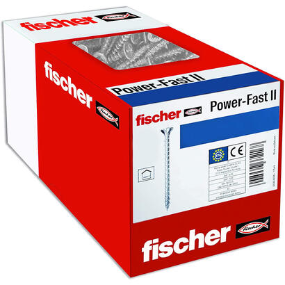 tornillos-fischer-powerfast-ii-45x70-sk-tx-tg-blvz-500-piezas