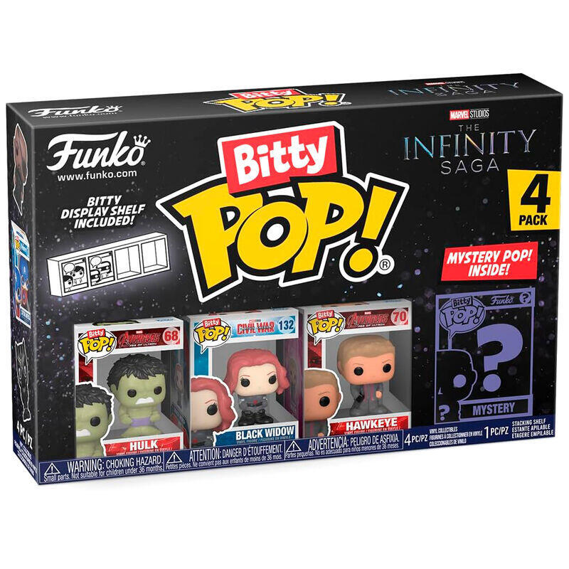 blister-4-figuras-bitty-pop-marvel-the-infinity-saga-hulk