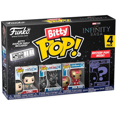 blister-4-figuras-bitty-pop-marvel-the-infinity-saga-loki