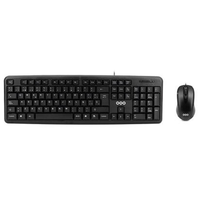 oqo-kit-teclado-y-raton-con-cable-usb-oqo-tr001-u-usb-qwerty-espanol-negro