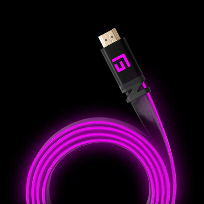 floating-grip-fg-hdmiled-300-pink-cable-hdmi-3-m-hdmi-tipo-a-estandar-negro