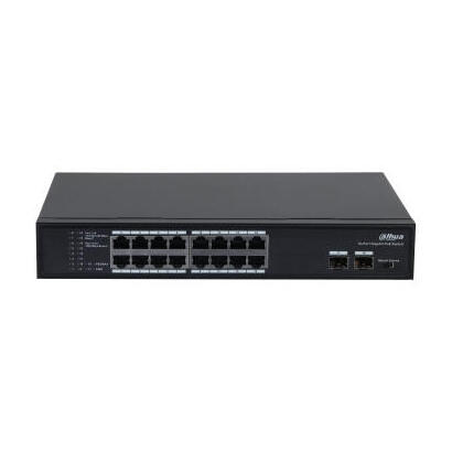 dahua-pfs3218-16gt-135-switch-poe-16-puertos-gigabit-2-uplink-gigabit-sfp-135w-layer2