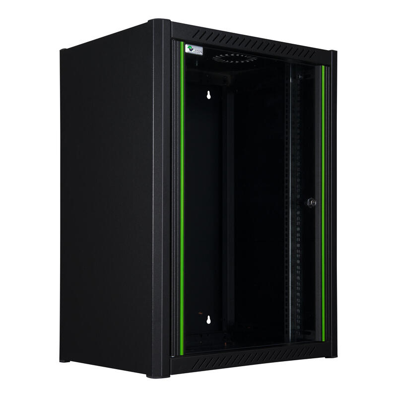 logon-rwm16u45bl-armario-rack-16u-bastidor-de-pared-negro logon-rwm16u45bl-armario-rack-16u-bastidor-de-pared-negro