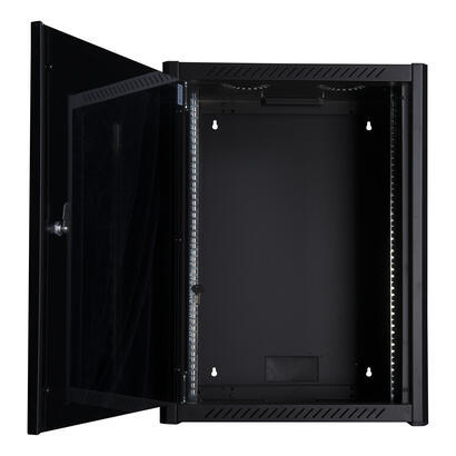 logon-rwm16u56bl-armario-rack-16u-bastidor-de-pared-negro