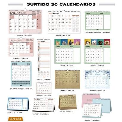 senfort-surtido-30-calendarios-2024