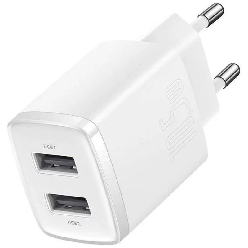 ladowarka-sieciowa-baseus-compact-quick-charger-2x-usb-105w-biala