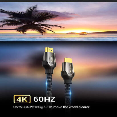 cable-hdmi-20-4k-vention-vaa-b05-b100-hdmi-macho-hdmi-macho-1m-negro