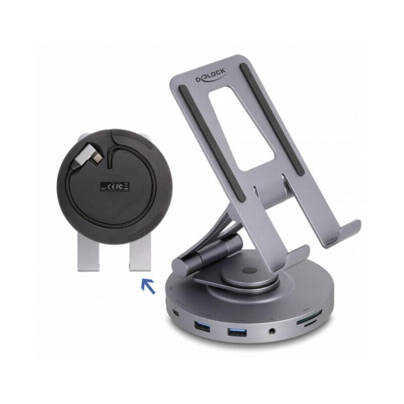 delock-soporte-tablet-y-portatil-dockingstation-4k