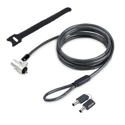 startechcom-nblwk-laptop-lock-cable-antirrobo-negro-plata-2-m