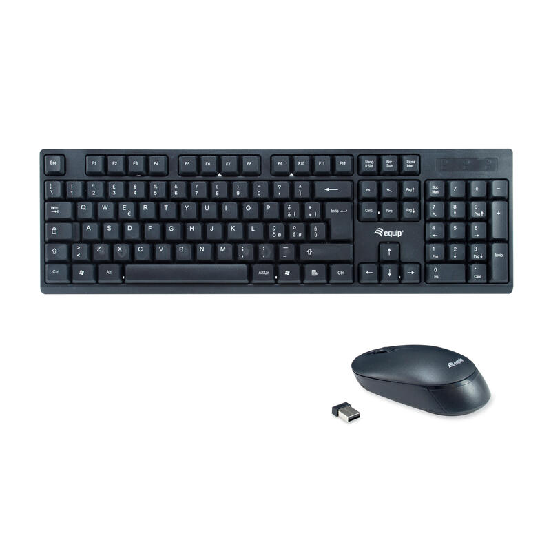 teclado-italiano-raton-equip-245223-rf-inalambrico-qwerty-negro