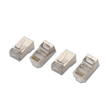 aisens-pack-de-10-conectores-rj45-8-hilos-ftp-cat6-awg24-plata