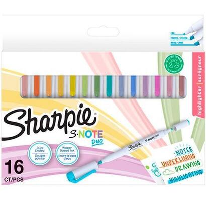 sharpie-rotuladores-creativos-s-note-duo-estuche-de-16-csurtidos