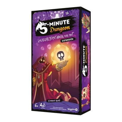 juego-de-mesa-5-minute-dungeon-maldicion-otra-vez-no-edad-recomendada-8-anos