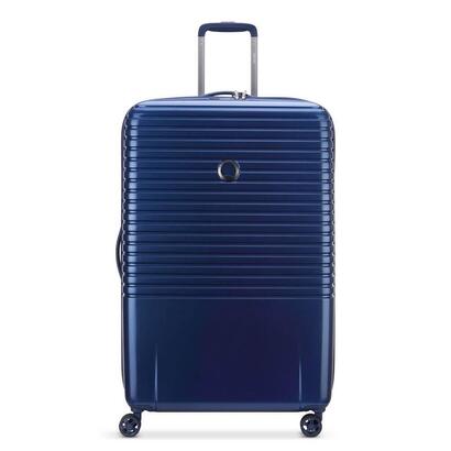 maleta-delsey-doble-ruedas-76cm-acero-azul