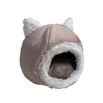 go-gift-cama-para-gatos-beige-40x40x34-cm