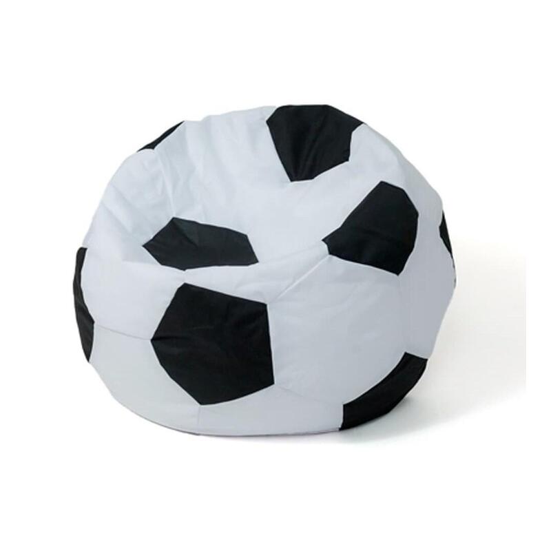 sako-bolso-puf-bola-blanco-negro-xxl-140-cm