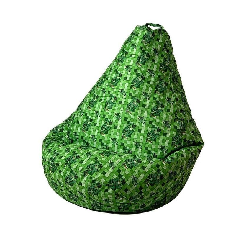 sako-bolso-puf-pera-estampado-minecraft-xxl-140-x-100-cm
