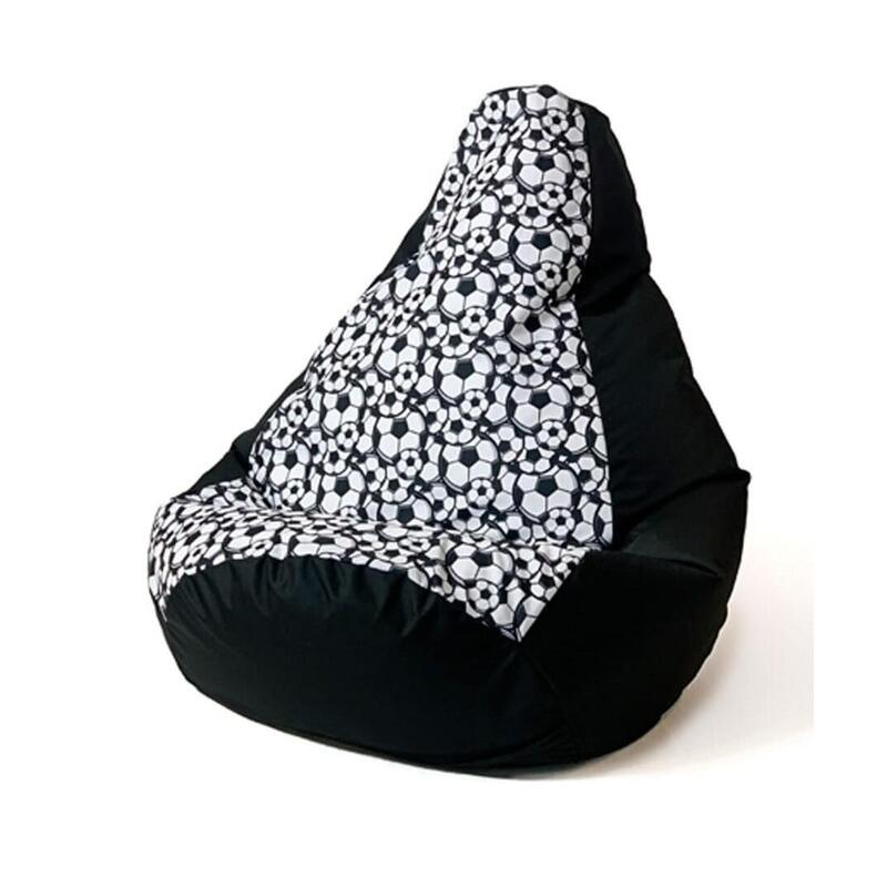 sako-bolso-puf-peral-estampado-negro-bolas-l-105-x-80-cm