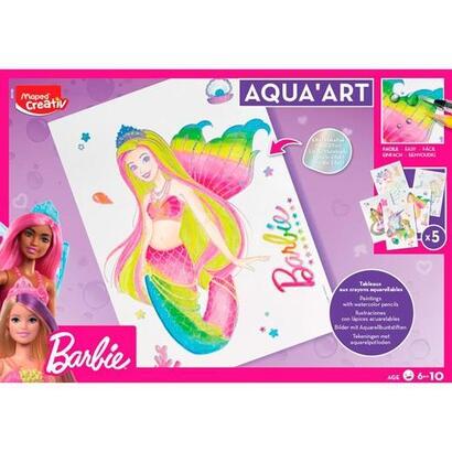 maped-maxi-set-creativo-aquaart-barbie-6-anos