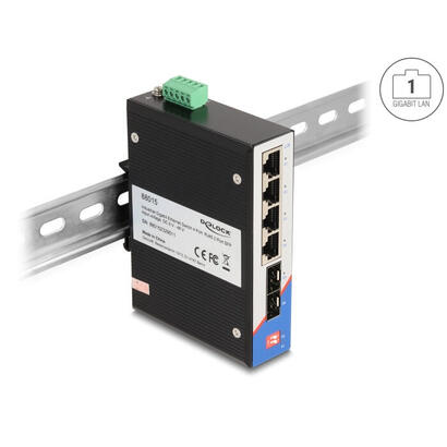 delock-88015-switch-gigabit-ethernet-industrial-4-puertos-rj45-2-puertos-sfp-para-carril-din