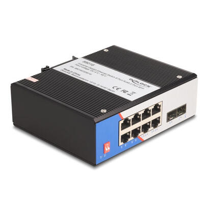 delock-88016-switch-gigabit-ethernet-industrial-8-puertos-rj45-2-puertos-sfp-para-carril-din