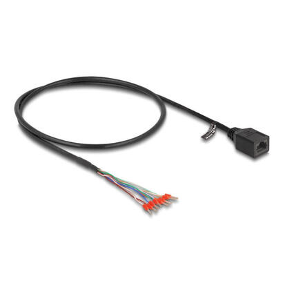 delock-88005-cable-rj45-hembra-a-terminal-de-cable-cat5e-50-cm-negro
