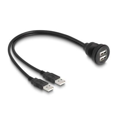 delock-88104-usb-20-cable-2-x-usb-typ-a-macho-a-2-x-usb-typ-a-hembra