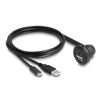 delock-88103-usb-20-cable-usb-tipo-a-y-usb-type-c-para-integracion-1-m-negro