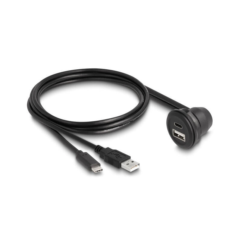 delock-88103-usb-20-cable-usb-tipo-a-y-usb-type-c-para-integracion-1-m-negro