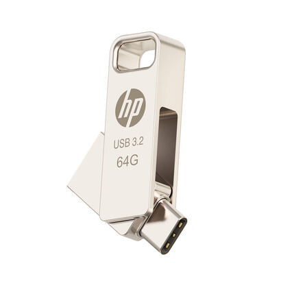 pendrive-hp-64gb-usb-32-x206c-otg-type-c-metal
