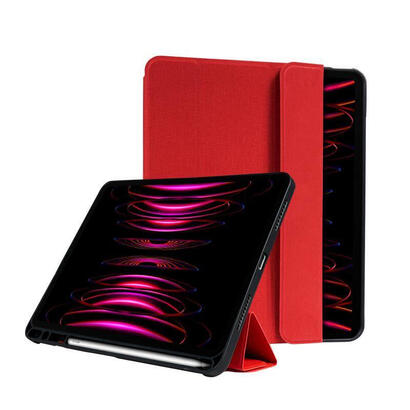 funda-crong-flexfolio-para-pro-11-2022-2021-ipad-air-109-5-4-gen-con-funcion-apple-pencil-rojo