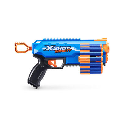 zuru-x-shot-insanity-blaster-manic-lanzador-de-dardos-con-24-dardos-36603