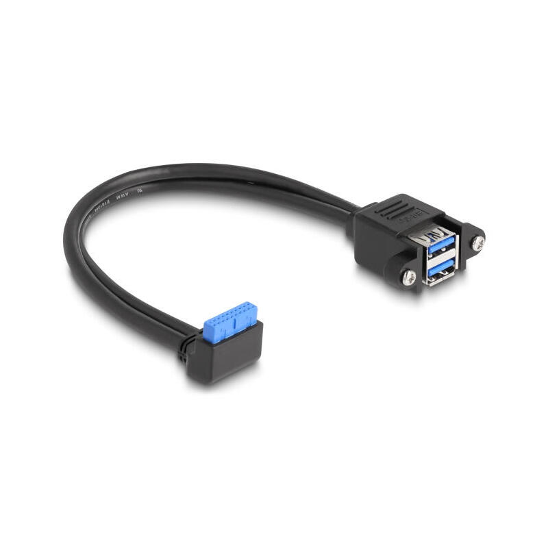 delock-83007-cable-usb-5-gbps-conector-hembra-a-2-x-usb-5-gbps-tipo-a-para-integracion-50-cm