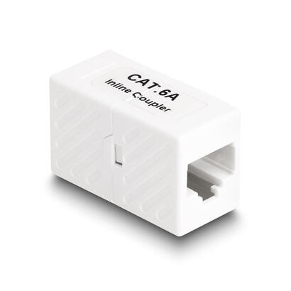 delock-adaptador-rj45-hembra-a-rj45-hembra-cat6a-utp-blanco