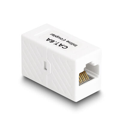 delock-adaptador-rj45-hembra-a-rj45-hembra-cat6a-utp-blanco