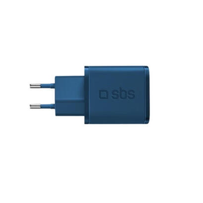 sbs-mini-cargador-gan-usb-c-pd-20w-azul