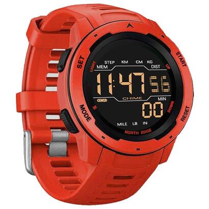 reloj-digital-north-edge-mars-rojo