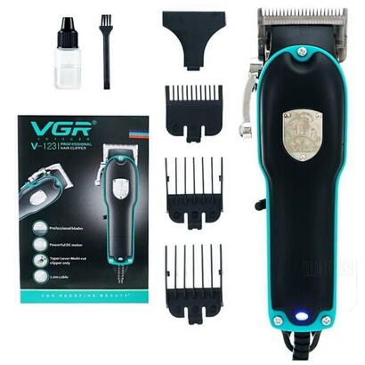 cortapelos-vgr-v-123-con-kit-de-accesorios-negro