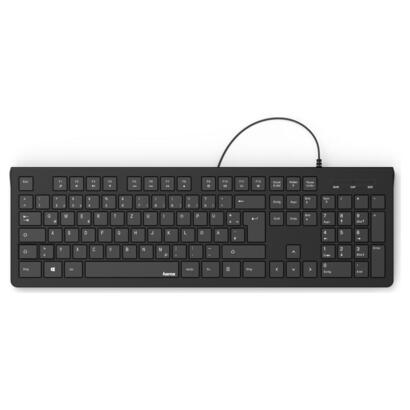 teclado-basico-hama-kc-200-teclado-negro-cableado