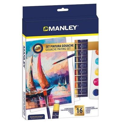 manley-set-pintura-gouache-set-16-piezas-csurtidos