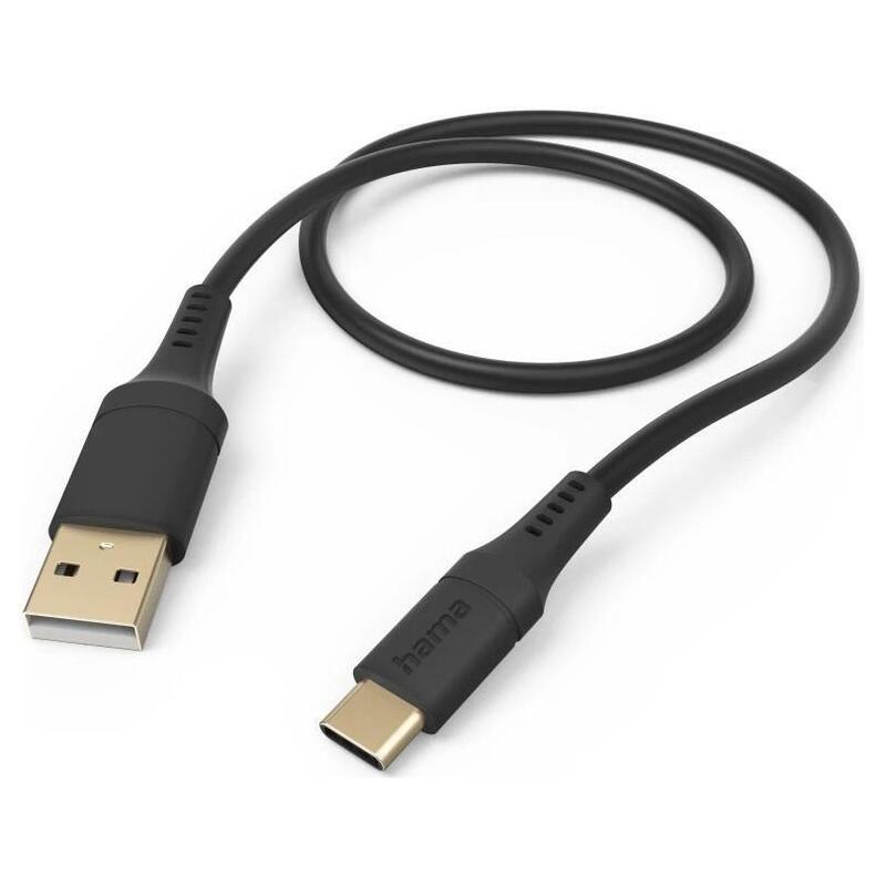 hama-flexible-usb-a-usb-c-15m-czarny