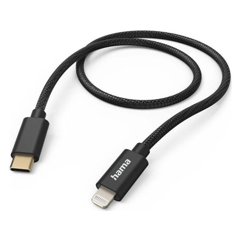 hama-fabric-usb-c-lightning-nylonowy-czarny