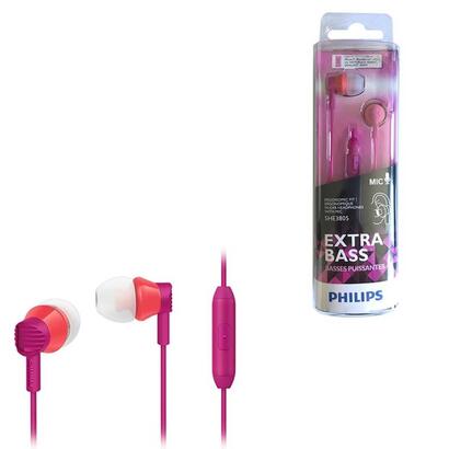 pack-de-3-unidades-philips-auriculares-de-boton-she3805-rosa-3-uds