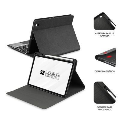 funda-con-teclado-subblim-keytab-pro-bt-para-tablet-ipad-109-10a-gen-negra