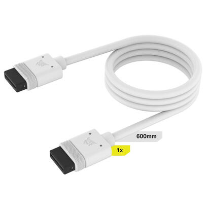 corsair-cl-9011127-ww-cable-icue-link-600-mm-recto-blanco-1-pieza