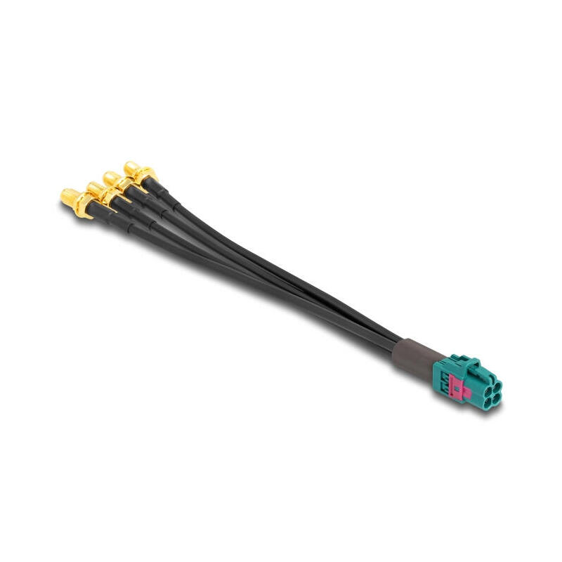 delock-90143-cable-mini-fakra-z-cuadruple-hembra-a-4-x-sma-hembra-tipo-b