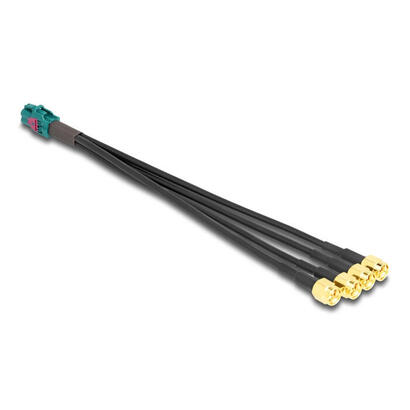 delock-90126-cable-mini-fakra-z-cuadruple-hembra-a-4-x-sma-macho-tipo-a