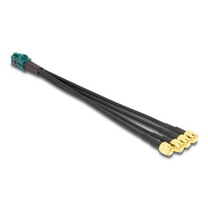 delock-90142-cable-mini-fakra-z-cuadruple-hembra-a-4-x-sma-macho-tipo-b